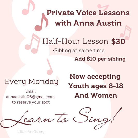 Lillian Art Gallery - Private Voice Lessons Petersburg TN
