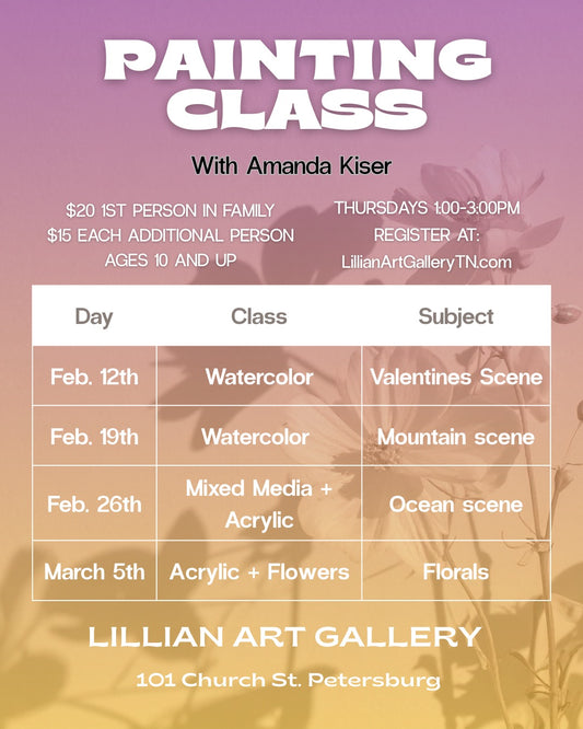 Painting Class with Amanda Kiser